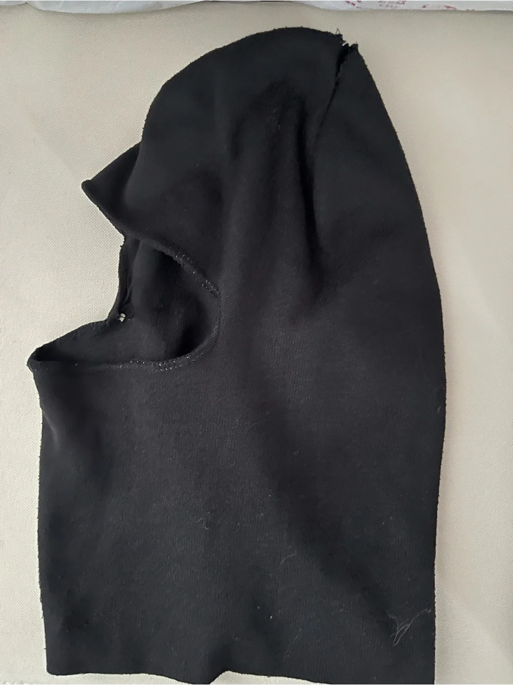 TOUGHWEAR  balaclava two pice head cover.Inner covering is fleece.outer is nylon